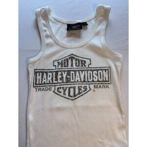 Harley-Davidson Womens Bar & Shield Logo Sleeveless Tank Shirt Size XS